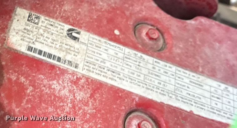 image for item EG5957 2009 Ford F750 Super Duty Crew Cab utility / service truck