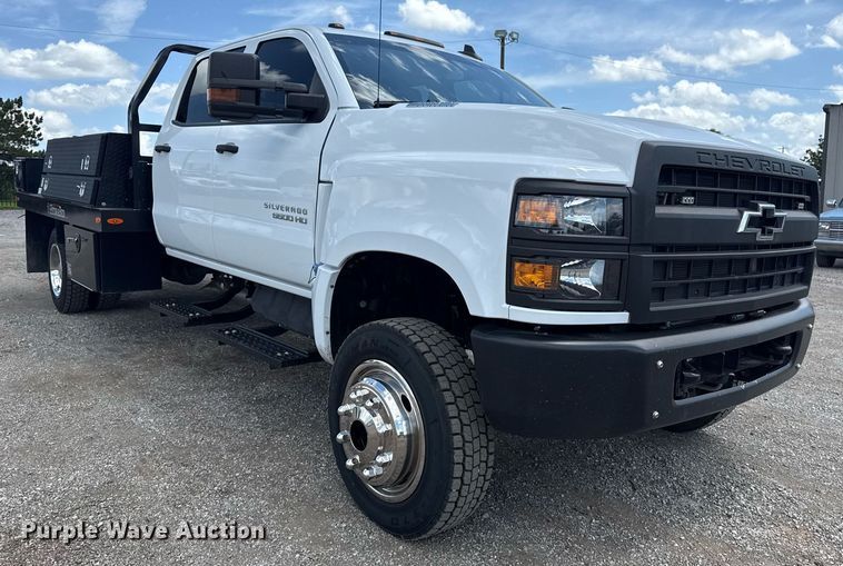 image for item EG5964 2022 Chevrolet Silverado 5500HD reel truck 