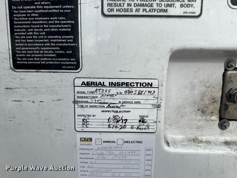 image for item EG5968 2005 GMC C4500 bucket truck