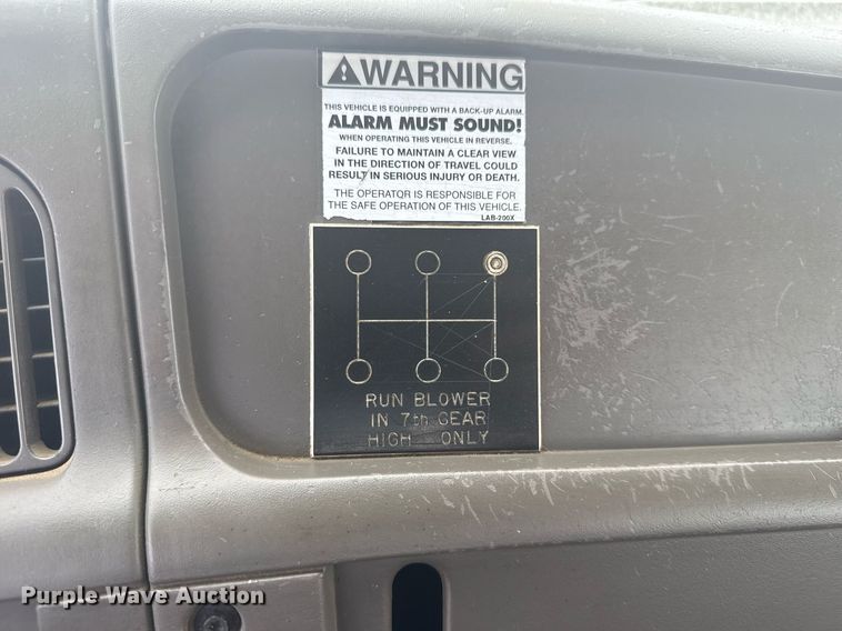 image for item EG5973 2002 Sterling L9500 sewer jetter truck