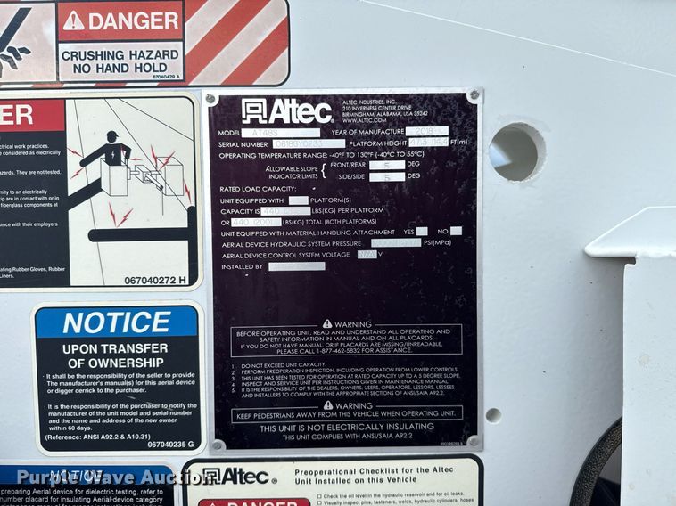 image for item EG5977 2018 Ford F550 Super Duty bucket truck