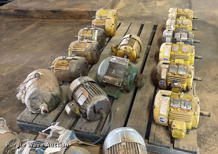 image for item EJ7599 (12) electric motors