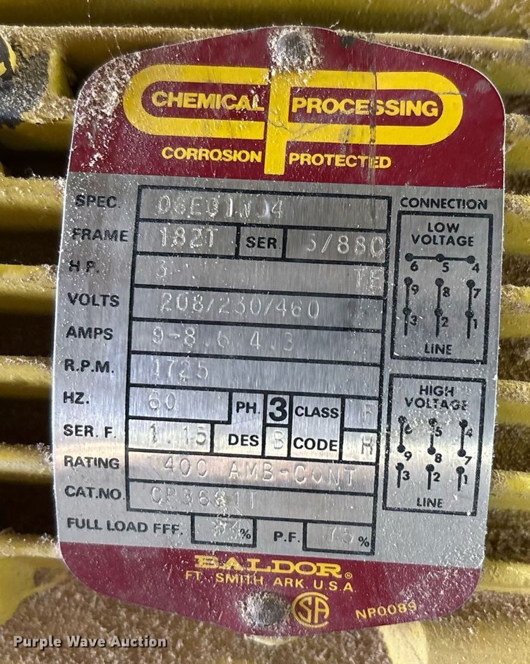 image for item EJ7599 (12) electric motors