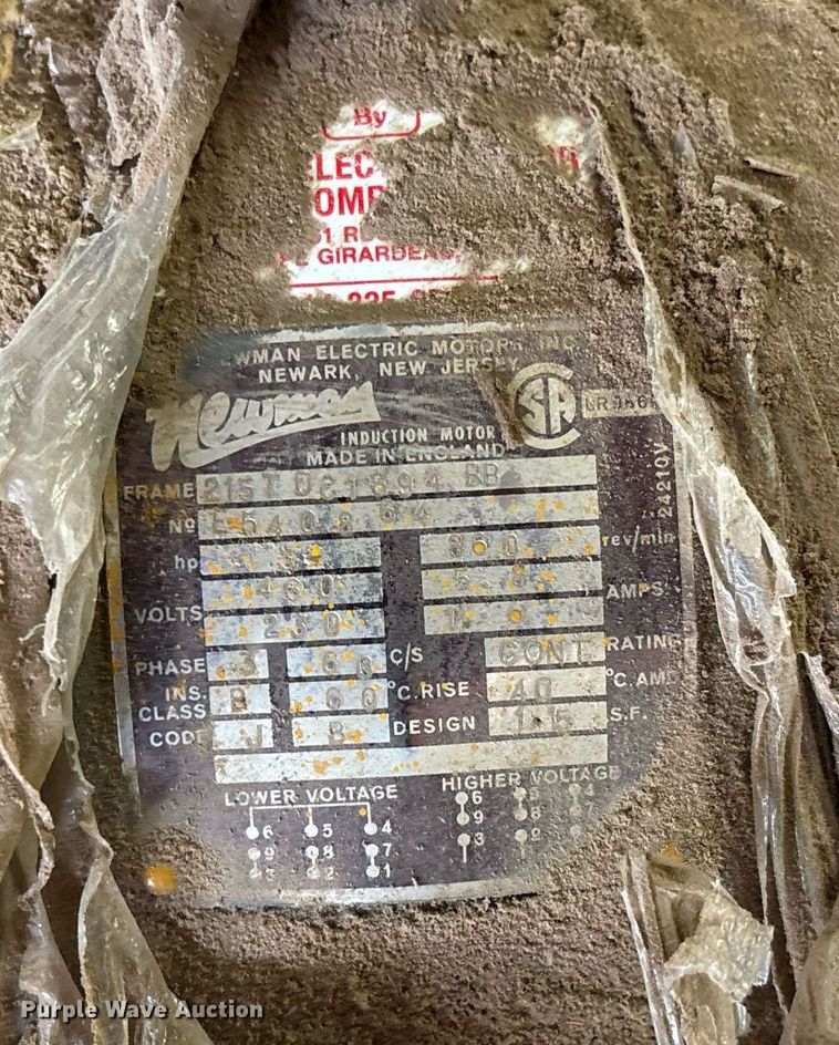 image for item EJ7599 (12) electric motors