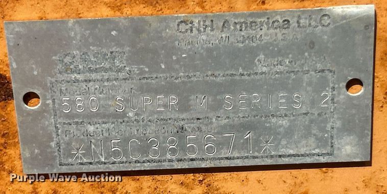 image for item EK8271 2005 Case 580 Super M Series 2 backhoe