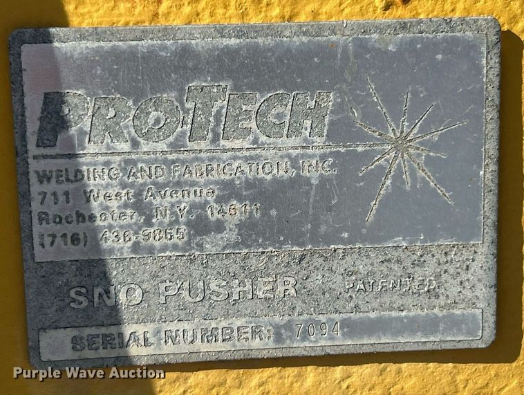 image for item EK8277 ProTech snow pusher