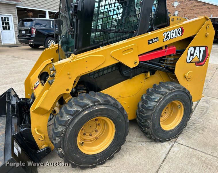 image for item EK8319 2020 Caterpillar 236D3 skid steer loader