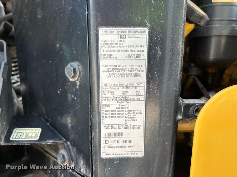 image for item EK8320 2014 Caterpiller 938K wheel loader