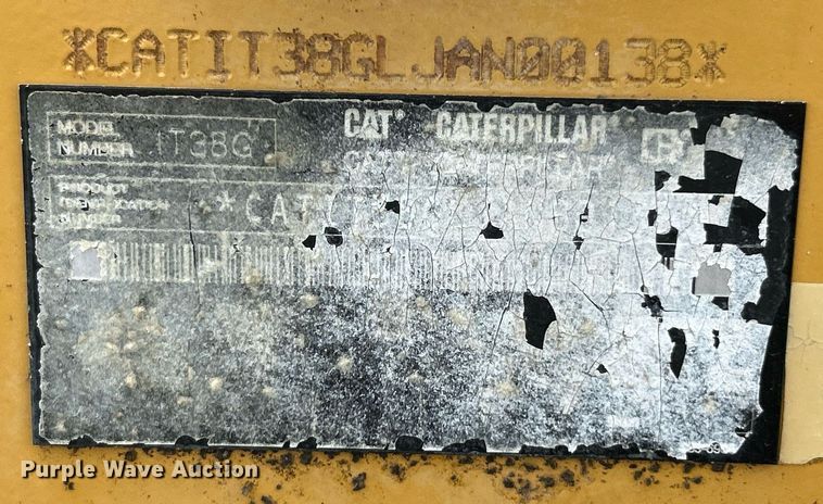 image for item EK8322 2006 Caterpillar IT38G Series II wheel loader