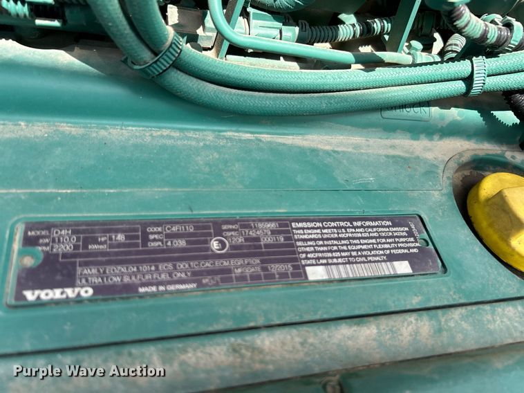 image for item EK8355 2016 Volvo DD120B double drum roller