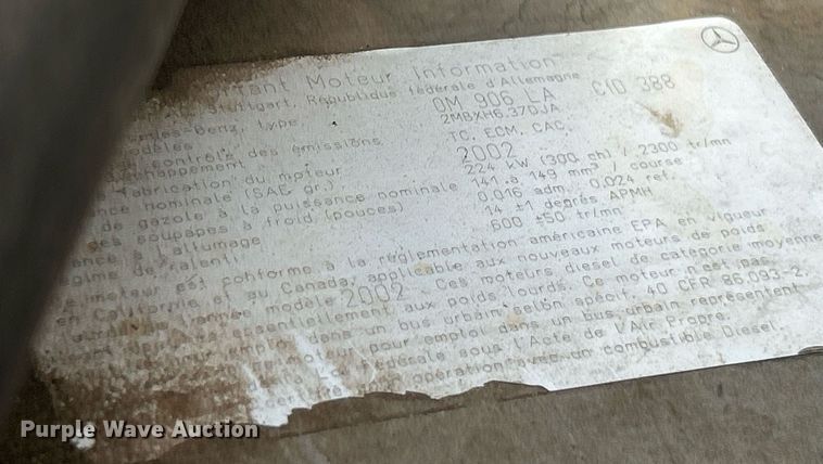 image for item EK8358 2003 Freightliner Business Class M2 dump truck