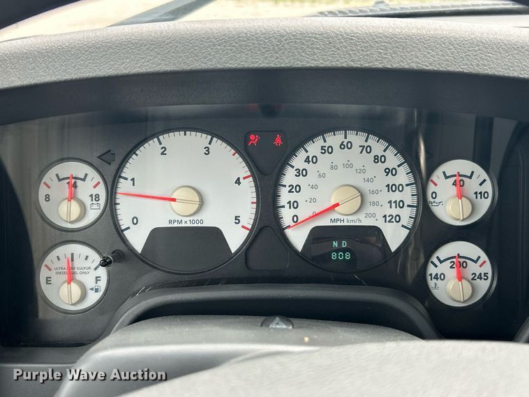 image for item EK8372 2009 Dodge Ram 5500  bucket truck