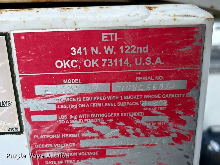 image for item EK8374 2008 Ford F450 Super Duty bucket truck