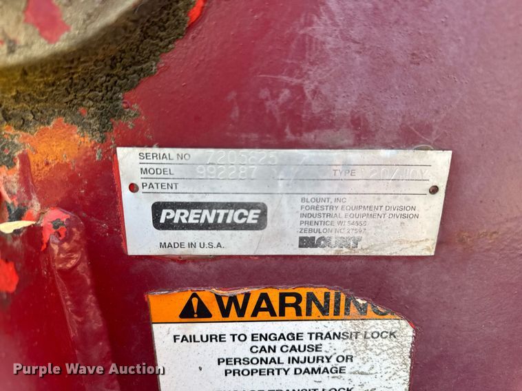 image for item EM2109 1999 International F-2574 grapple crane truck