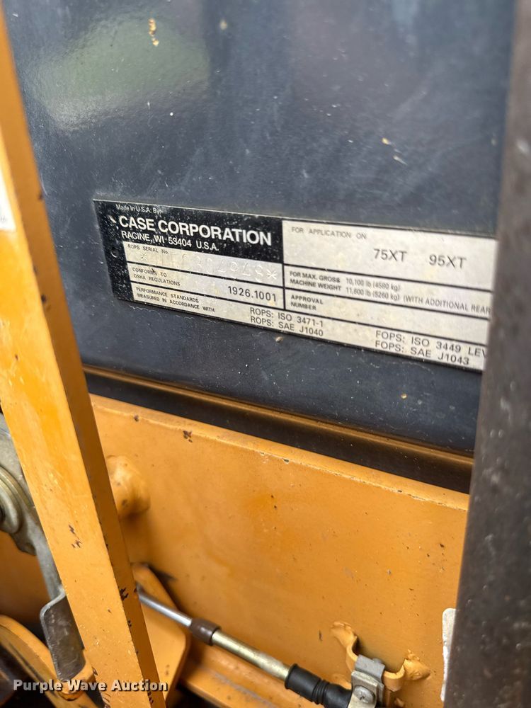 image for item EM2123 1999 Case 95XT skid steer loader