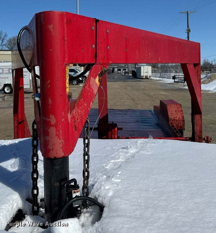 image for item EM3647 2003 Imperial tilt deck equipment trailer