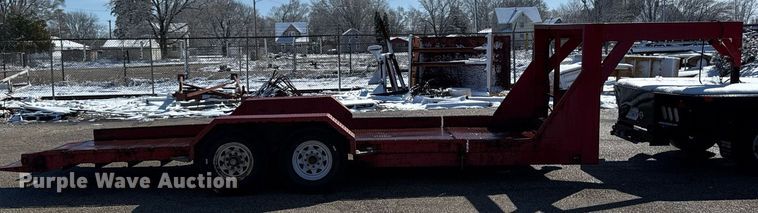 image for item EM3647 2003 Imperial tilt deck equipment trailer