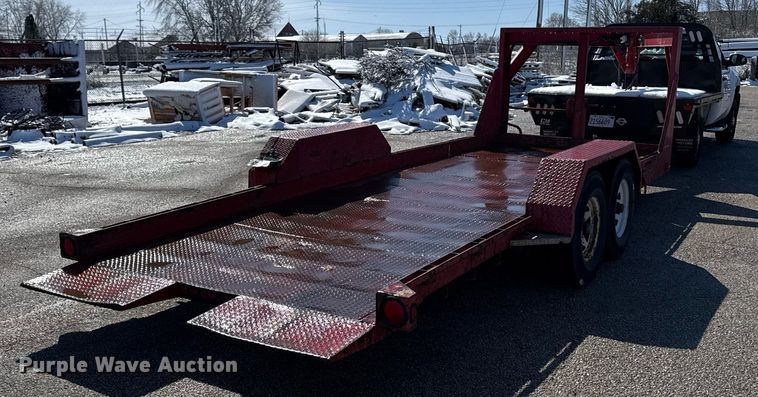 image for item EM3647 2003 Imperial tilt deck equipment trailer
