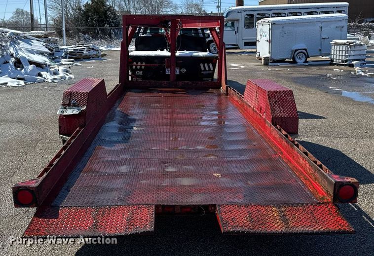 image for item EM3647 2003 Imperial tilt deck equipment trailer