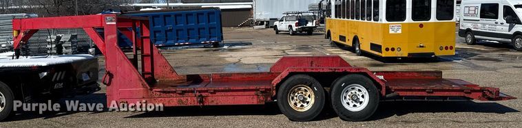 image for item EM3647 2003 Imperial tilt deck equipment trailer