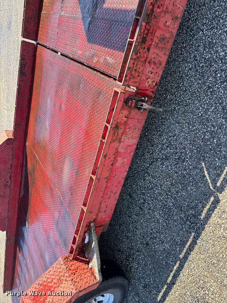 image for item EM3647 2003 Imperial tilt deck equipment trailer