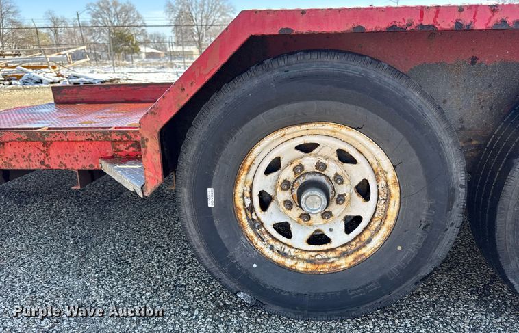 image for item EM3647 2003 Imperial tilt deck equipment trailer