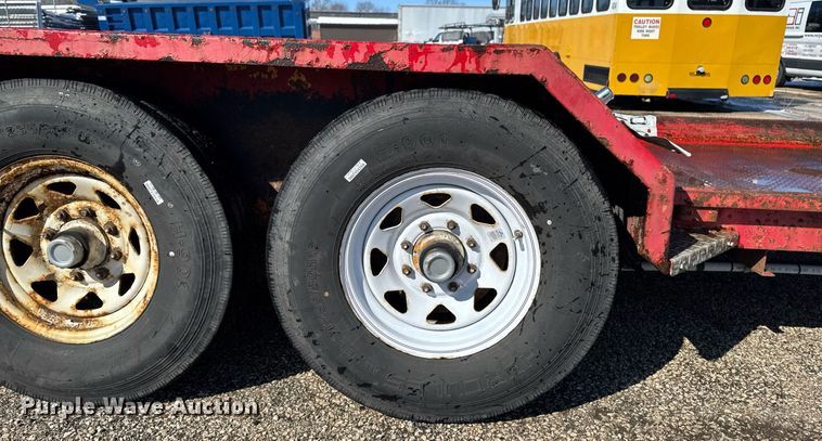 image for item EM3647 2003 Imperial tilt deck equipment trailer