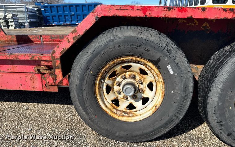 image for item EM3647 2003 Imperial tilt deck equipment trailer