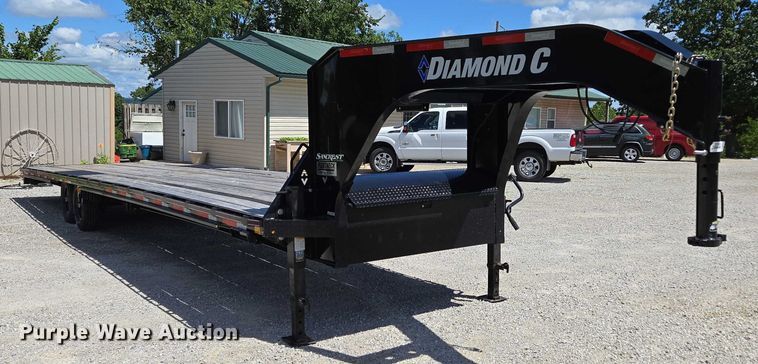 image for item EN2013 2023 Diamond C equipment trailer