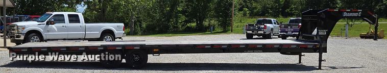 image for item EN2013 2023 Diamond C equipment trailer