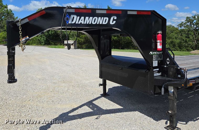 image for item EN2013 2023 Diamond C equipment trailer