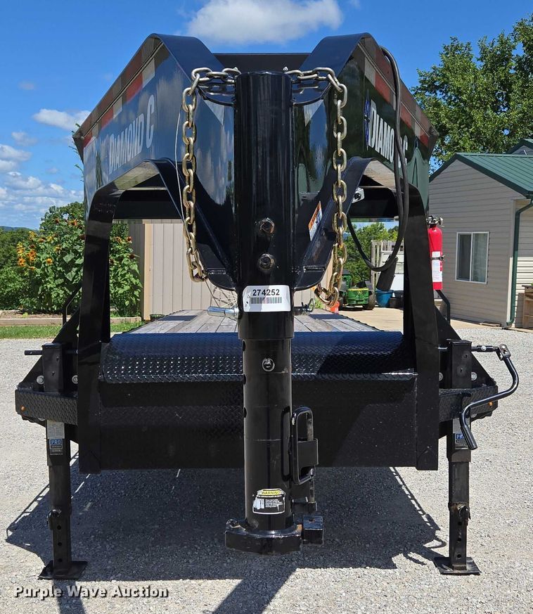 image for item EN2013 2023 Diamond C equipment trailer