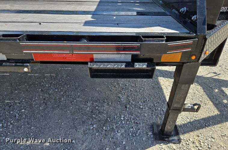 image for item EN2013 2023 Diamond C equipment trailer