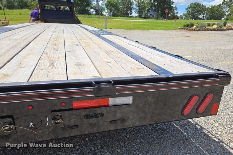 image for item EN2013 2023 Diamond C equipment trailer