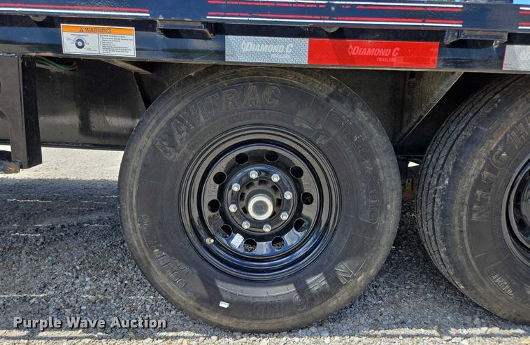 image for item EN2013 2023 Diamond C equipment trailer