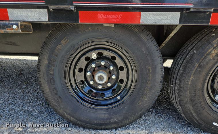 image for item EN2013 2023 Diamond C equipment trailer