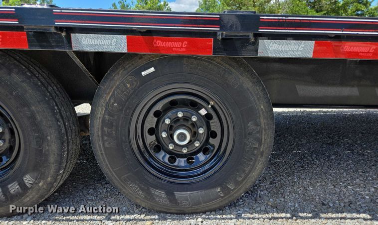 image for item EN2013 2023 Diamond C equipment trailer