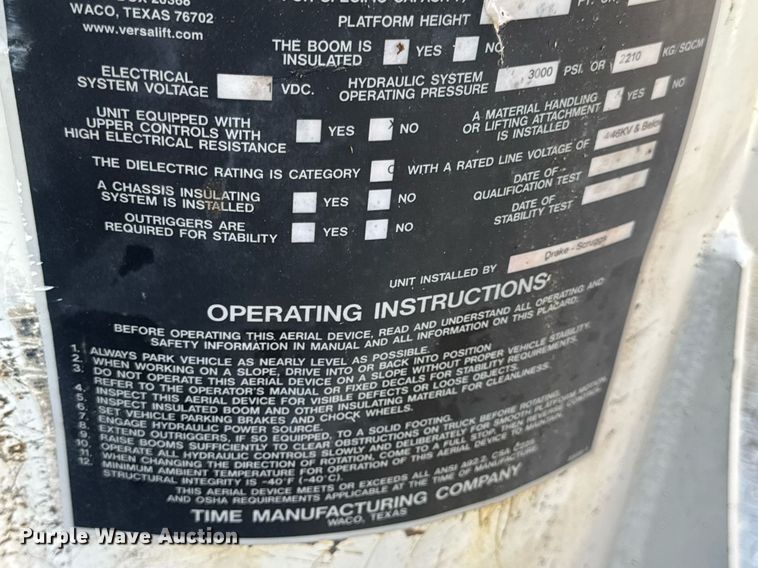 image for item EN4641 2011 Ford F550 XL bucket truck