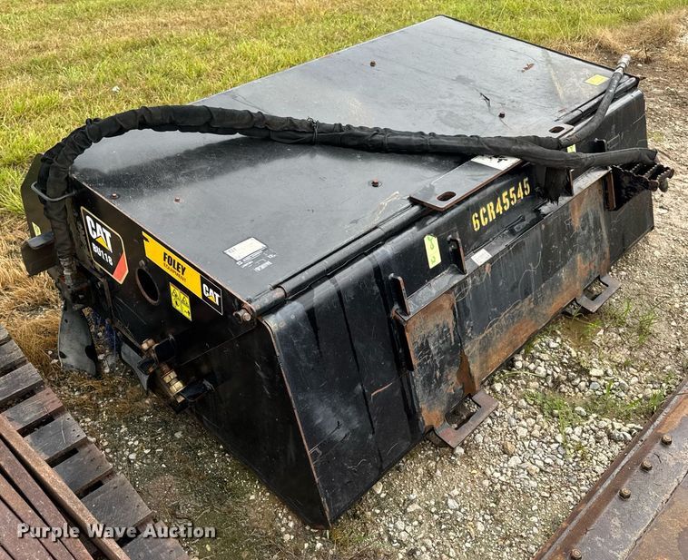 image for item EN4671 Caterpillar BU118 skid steer sweeper