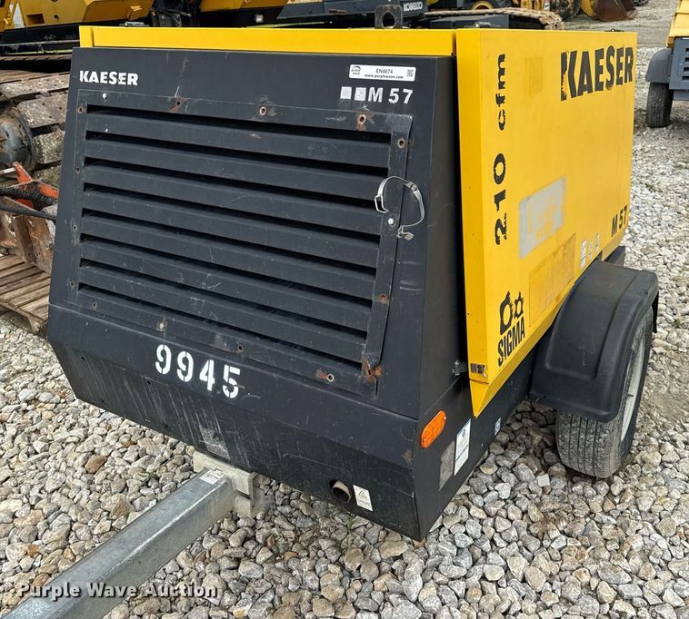 image for item EN4674 2013 Kaeser M57 air compressor