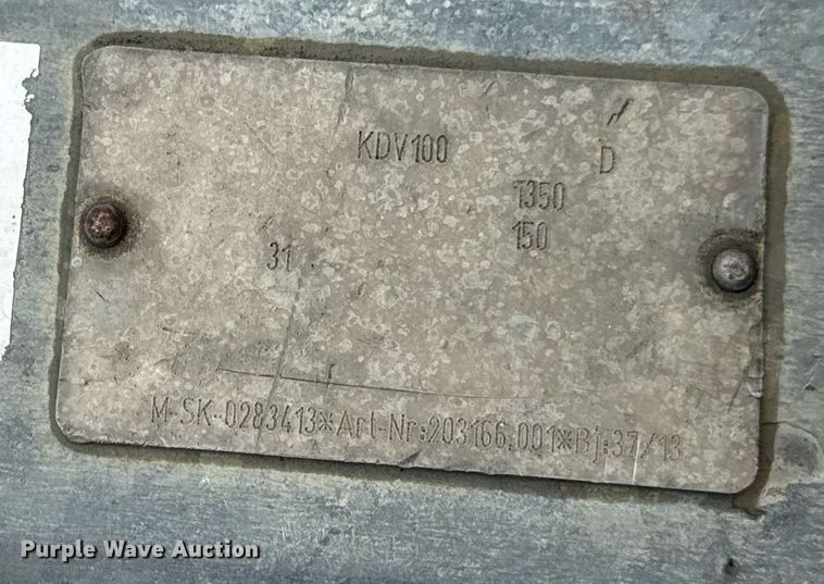 image for item EN4674 2013 Kaeser M57 air compressor