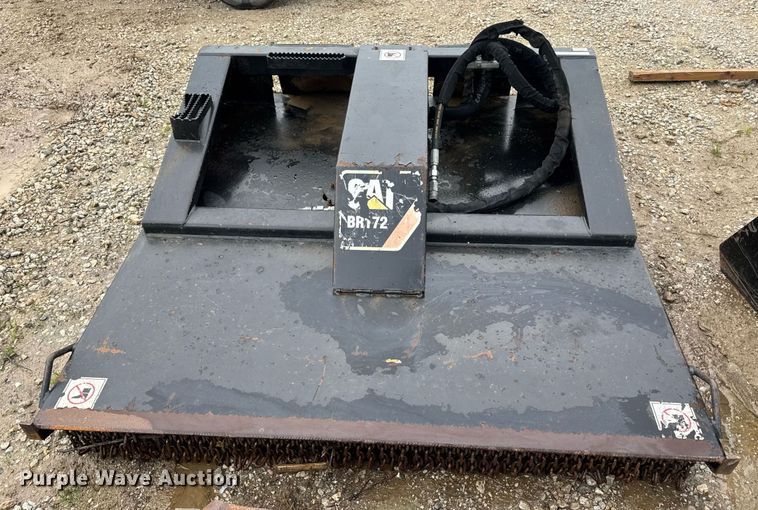 image for item EN4681 Caterpillar BR172 skid steer rotary mower
