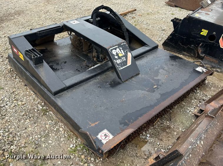 image for item EN4681 Caterpillar BR172 skid steer rotary mower