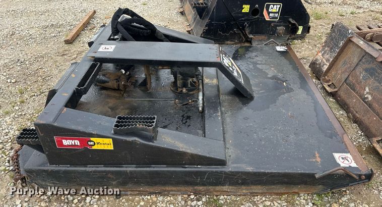 image for item EN4681 Caterpillar BR172 skid steer rotary mower