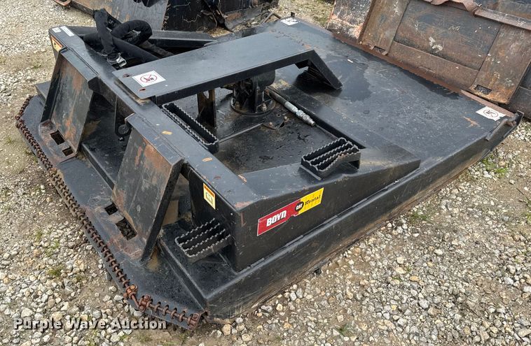 image for item EN4681 Caterpillar BR172 skid steer rotary mower