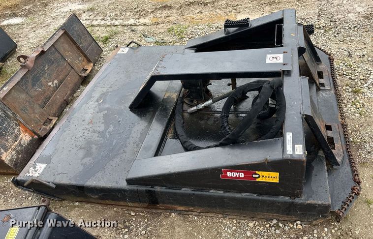 image for item EN4681 Caterpillar BR172 skid steer rotary mower