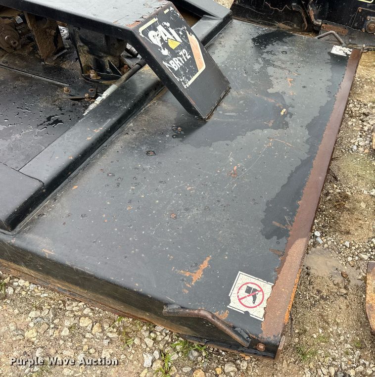 image for item EN4681 Caterpillar BR172 skid steer rotary mower