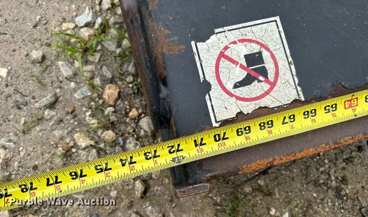 image for item EN4681 Caterpillar BR172 skid steer rotary mower