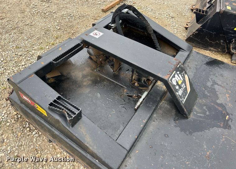 image for item EN4681 Caterpillar BR172 skid steer rotary mower