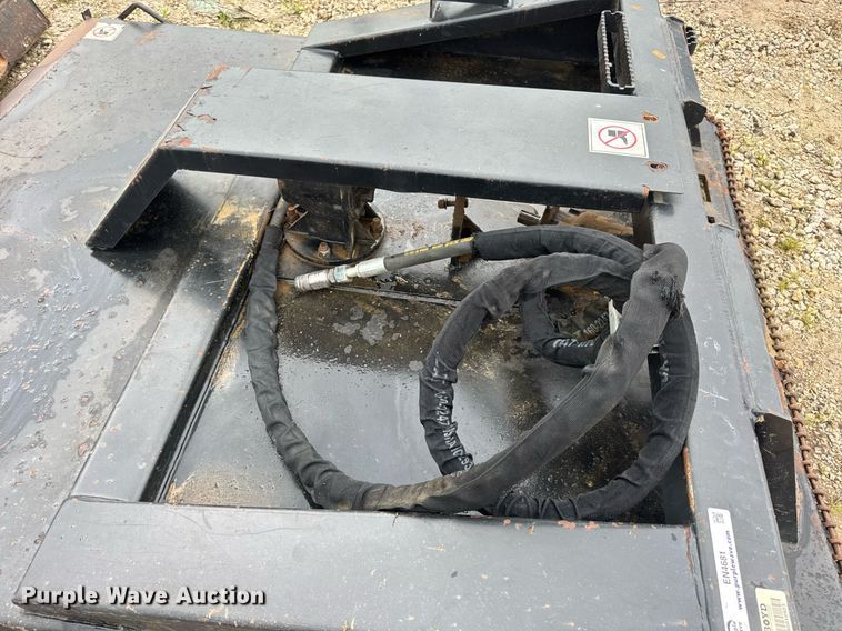 image for item EN4681 Caterpillar BR172 skid steer rotary mower